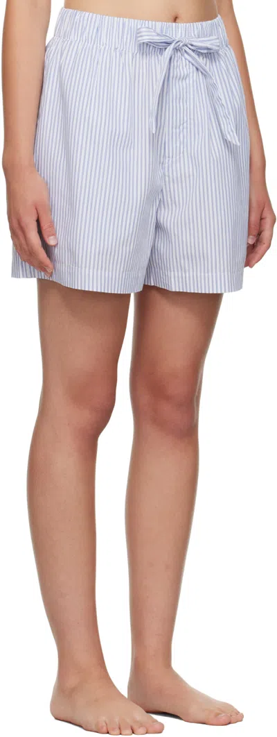 Tekla Striped Pajamas In White