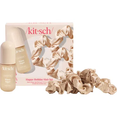 Kitsch Holiday Bliss Hair Accessory Set In Transparent