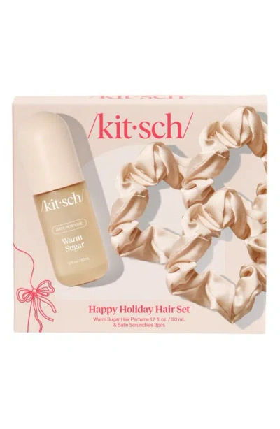 Kitsch Holiday Bliss Hair Accessory Set In Transparent