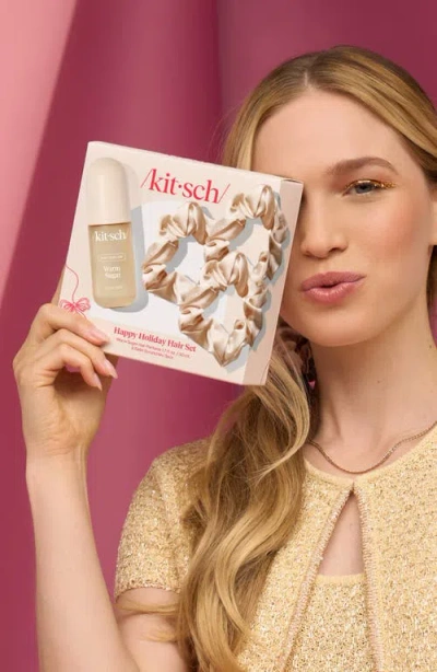 Kitsch Holiday Bliss Hair Accessory Set In Transparent