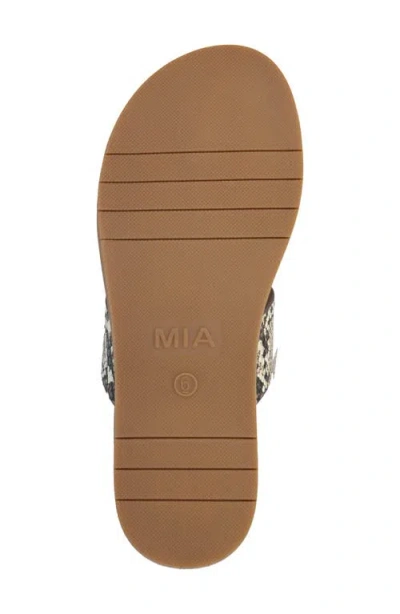 Mia Women's Yelena Wedge Slide Sandals In Multi