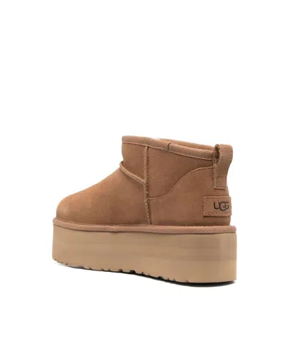 Ugg Classic Ultra Mini Sole Bold In Brown