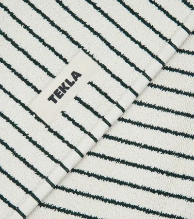 Tekla Organic Towel Bath Mat In Multi