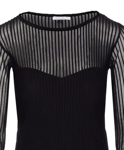 Patrizia Pepe Sweater In Black