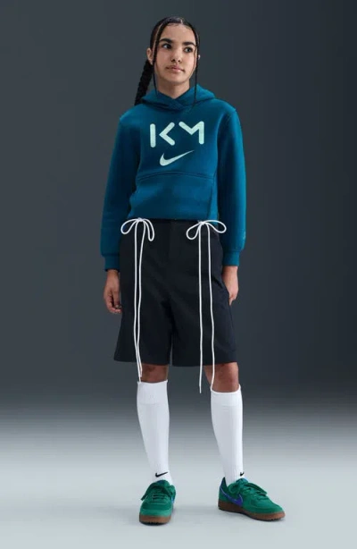 Nike Kids' Kylian Mbappé Club Fleece Hoodie In Blue