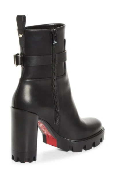 Christian Louboutin Dianouchette Lug Sole Bootie In Black