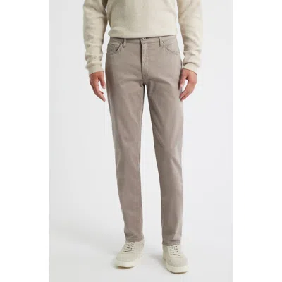 Brax Cadiz Straight Leg Stretch Twill Pants In Gray