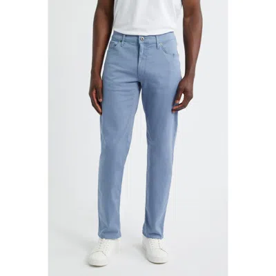Brax Cadiz Straight Leg Stretch Twill Pants In Blue