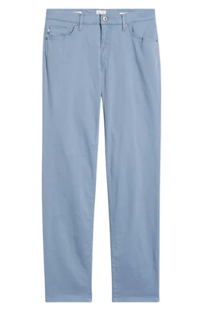 Brax Cadiz Straight Leg Stretch Twill Pants In Blue