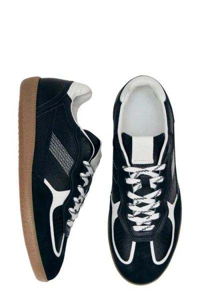 Alohas Lace-up Panelled Sneakers In Black