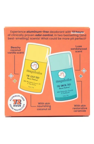 Megababe Deo Duo Best-smelling Deodorant Set $28 Value In Multi