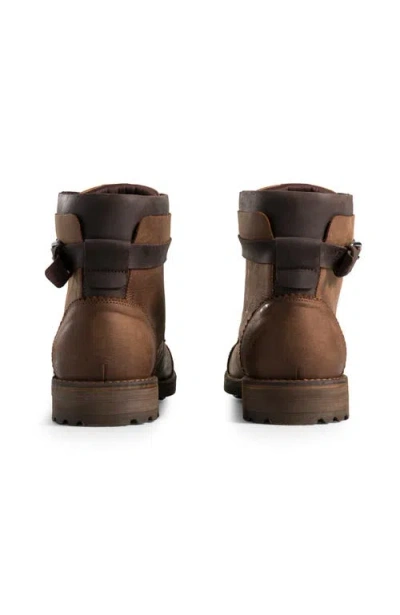 Velez Top Grain Leather Boots For Men Vintage Ankle Boot In Brown