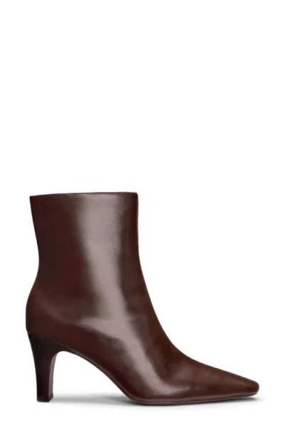 Reformation Tatyana Ankle Boot In Brown
