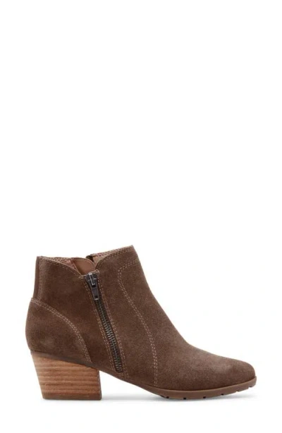 Blondo Vivian Waterproof Bootie In Taupe Suede