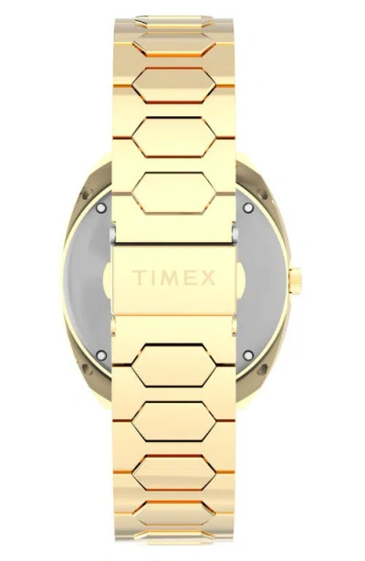 Timex Q 1972 Time Machine Reissue 39mm In Gold