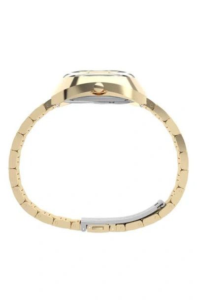 Timex Q 1972 Time Machine Reissue 39mm In Gold