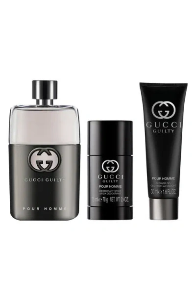 Gucci Guilty Pour Homme Gift Set In Transparent