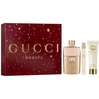 Gucci 3-pc. Guilty Pour Femme Eau De Parfum Gift Set In Red