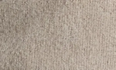 Topshop Lounge Quarter Zip Collared Pullover In Gray