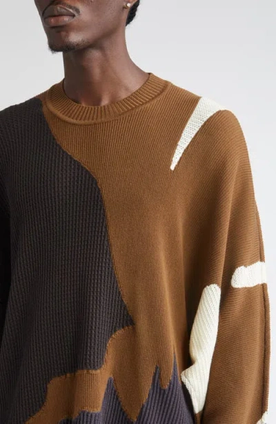 Issey Miyake Agate Sweater In Multi