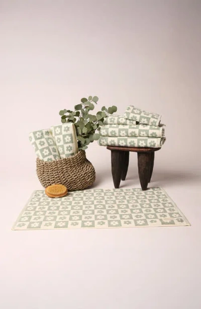 Slowtide Gigi Bath Mat In Green