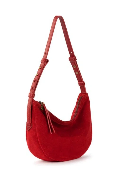 The Sak Tess Shoulder Bag Leather In Red