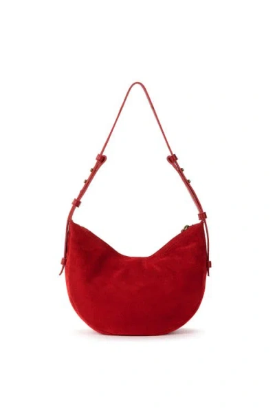 The Sak Tess Shoulder Bag Leather In Red