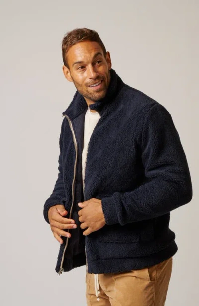 Leisure Lab Fleece Jacket In Blue