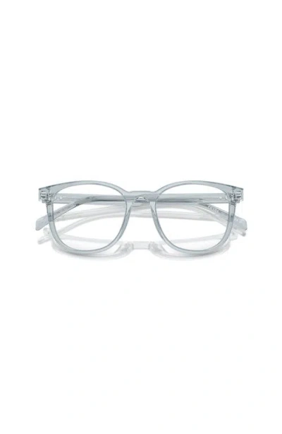 Prada Eyewear Phantos Frame Glasses In Blue