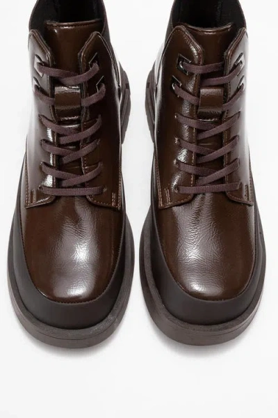 Prologue Shoes Challo Combat Boot In Brown