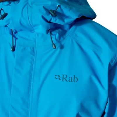 Rab Downpour Jacket In Blue