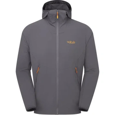 Rab Borealis Full-zip Hoodie In Gray