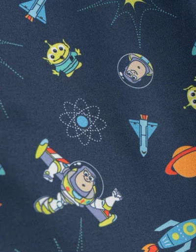 Disney Short Sleeve Button Down Shirt In Multi