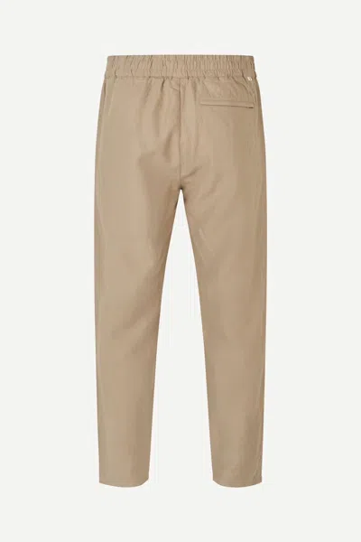 Samsoe & Samsoe Samsoe Samsoe Trousers Beige In Sand