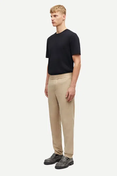 Samsoe & Samsoe Samsoe Samsoe Trousers Beige In Sand