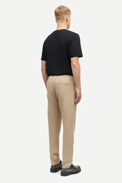 Samsoe & Samsoe Samsoe Samsoe Trousers Beige In Sand