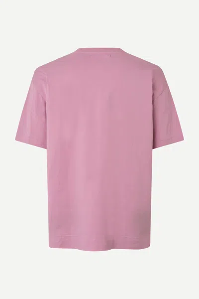 Samsoe & Samsoe Samsoe Samsoe T Shirts And Polos Pink In Pink