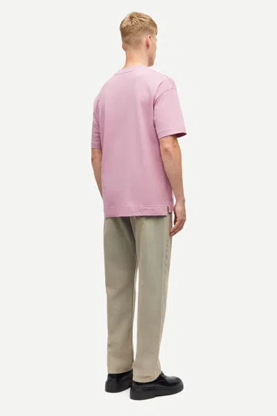 Samsoe & Samsoe Samsoe Samsoe T Shirts And Polos Pink In Pink