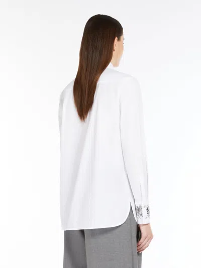 Max Mara Shirts White In White