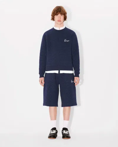 Kenzo Sweaters Blue In Blue