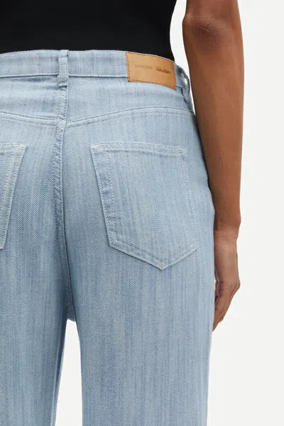 Samsoe & Samsoe Samsoe Samsoe Trousers In Blue