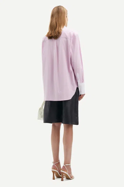 Samsoe & Samsoe Samsoe Samsoe Shirts In Purple