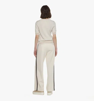 Mcm Trousers White In White