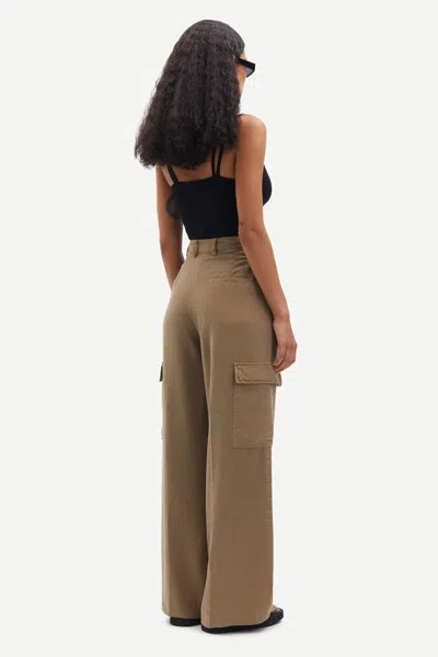 Samsoe & Samsoe Samsoe Samsoe Trousers In Brown