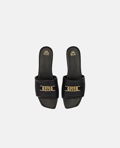 Mcm Sandals Black In Black