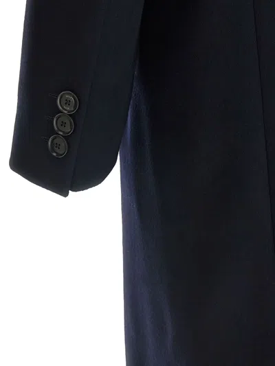 Hugo Boss Boss Regular Fit Coat In Wool And Cashmere In Multi