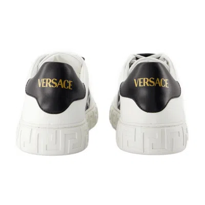 Versace Greca Sneakers In White
