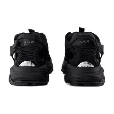Versace Mercury M Vs 01 Sneakers In Black