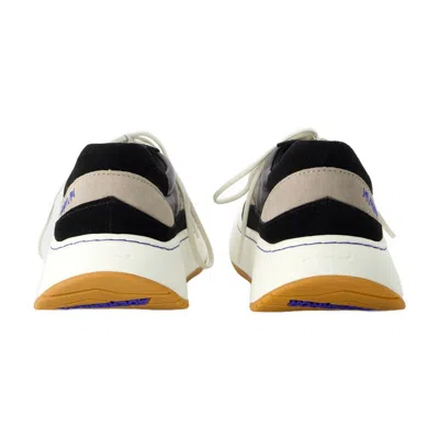 Ader Error Log; Baus Sneakers  Leather Black In Black