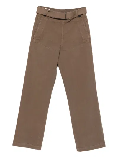 Dries Van Noten Pennine Gd 2043 M.w. Pants Mud